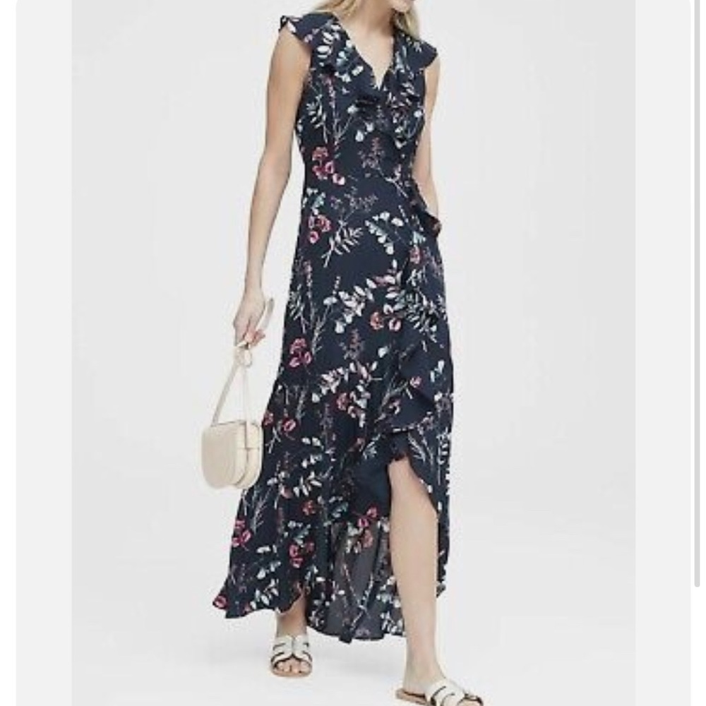 NWT Banana Republic Floral Maxi Dress